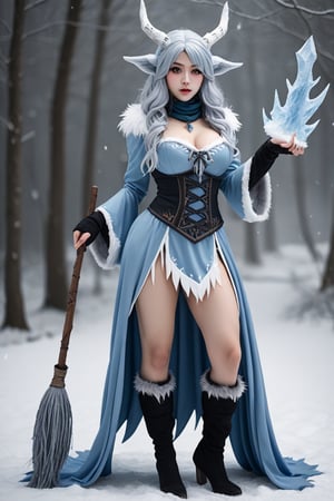 Frost Witch cosplay costume 