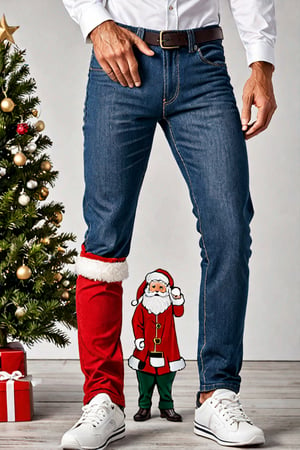 Santa Claus Jeans for men 