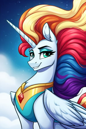 


A beautiful alicorn is a magical creature that combines beauty and power. Its body is covered with soft snow-white fur, and on its head there is a horn that glows with the bright colors of the rainbow. The wings of the alicorn are also unusually beautiful - they shimmer with all the colors of the rainbow and allow it to fly at great speeds. But the most important thing that makes this Alicorn truly beautiful is its kind and noble heart. He is always ready to help those in trouble and protect the weak. When you meet a beautiful alicorn, it is impossible not to fall in love with its magnificent appearance and kindness. He is a real embodiment of beauty and kindness in one fairy-tale creature
