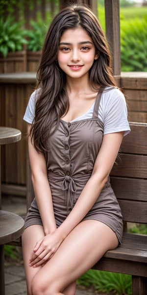 beautiful cute young attractive indian teenage

girt, village girl, 18 years old, cute, Instagram model, long black hair, colorful hair, 
, indian, little smiling, smooth The background should depict a relaxed coffee shop setting, with soft lighting, comfortable seating, and people enjoying their coffee and conversation. The girl's expression should be one of peace and contentment, showcasing her enjoyment of the moment.