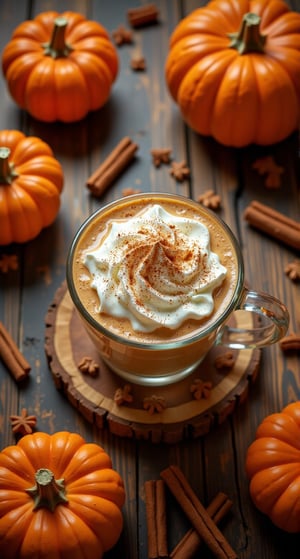 Pumpkin spice and then it would make sense