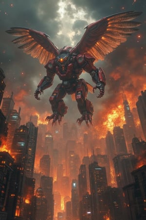 Hawks robots destroy all cities in their pinch for revenge