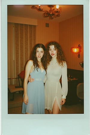 polaroid analogic photo classic film, 90's, masterpiece, 90s indoor child sexy party