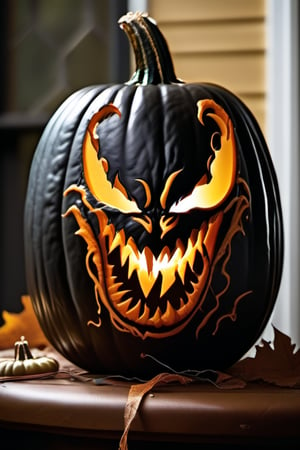 Venom Pumpkin Carving Contest Gone Wrong: A Halloween carving contest takes a dark turn when the winning pumpkin comes to life, possessed by the Venom symbiote.