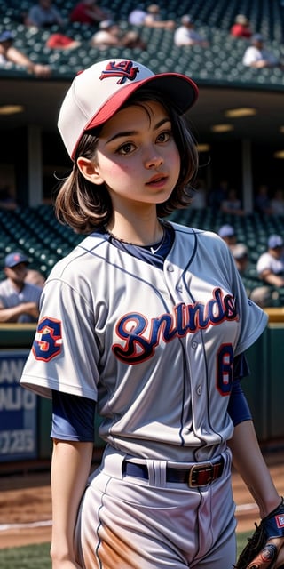 Someone told that Neila is a Baseball's fan. At least, she was seen used a baseball uniform.