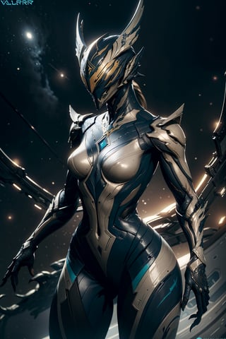 (Valkyr:1.3), warframe, helmet, cowboy shot, medium breasts, upper body, standing, solo, 
space ship, stars,  
(insanely detailed, masterpiece, best quality),Warframe