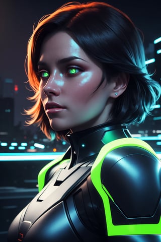 sci fi character art, cool artwork, futuristic style, in the style of 32k uhd, atey ghailan, geoff johns, dark yellow and gray, (futuristic dress, glowing dress, battle suit), (detailed face, upper body:1.2), (detailed eyes, glowing eyes:1.2), shiny skin, ((realistic hair:1.2))

panasonic lumix s pro 50mm f/1.4, techpunk, knightcore, futuristic, (detailed background), detailed landscape, 

masterpiece, best quality, realistic, side light, volumetric light, rich colors, dramatic lighting, (full dual colour lighting:1.2), (hard dual colour lighting:1.4), fine detail, absurdres, extremely detailed, depth of field, ((realistic lighting)) ultra highres, (masterpiece:1.2), (ultra detailed), (best quality), intricate, comprehensive cinematic, magical photography, (gradients), colorful, 