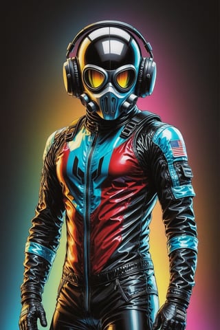 (Bomb Jack reimagined 80s zxspectrum game character), super hero lycra suit, face mask), game poster style, digital painting, cover artist Dave Rapoza, 8k, concept art, sharp, intricate, highly detailed, UHD drawing, mastery, acrylic painting, style of makoto shinkai, jamie wyeth, james gilleard, edward hopper, greg rutkowski, score_9, score_8_up. 