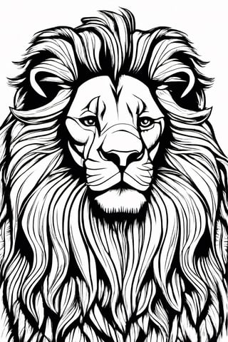 lion,ColoringBookAF