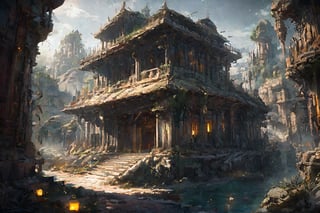 A captivating digital illustration capturing the divine beauty of a temple adorned with diyas and candles during a festival night. Drawing inspiration from the ethereal works of Hsiao-Ron Cheng, the scene exudes a dreamlike quality with soft pastels and intricate detailing. The temple radiates a serene glow, creating a harmonious atmosphere that transports viewers to a spiritual realm.

300 DPI, HD, 8K, Best Perspective, Best Lighting, Best Composition, Good Posture, High Resolution, High Quality, 4K Render, Highly Denoised, Clear distinction between object and body parts, Masterpiece, Beautiful face, 
Beautiful body, smooth skin, glistening skin, highly detailed background, highly detailed clothes, 
highly detailed face, beautiful eyes, beautiful lips, cute, beautiful scenery, gorgeous, beautiful clothes, best lighting, cinematic , great colors, great lighting, masterpiece, Good body posture, proper posture, correct hands, 
correct fingers, right number of fingers, clear image, face expression should be good, clear face expression, correct face , correct face expression, better hand position, realistic hand position, realistic leg position, no leg deformed, 
perfect posture of legs, beautiful legs, perfectly shaped leg, leg position is perfect,

,no_humans,Saree,nodf_lora,Roman,Comic Book-Style,Architectural100