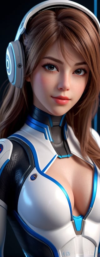 {{{{highest quality absurdres best stylized award-winning character concept masterpiece}}}} of hyperrealistic intricately hyperdetailed wonderful stunning beautiful gorgeous cute posing feminine 22 year {{{{futuristic spaceship pilot}}}} with {{hyperrealistic hair}} and {{hyperrealistic perfect beautiful lifelike eyes}} wearing {{hyperrealistic futuristic perfect spaceship pilot outfit}} with deep visible exposed cleavage and abs, best elegant octane behance cinema4D rendered stylized epic film poster splashscreen videogame trailer character portrait photo closeup {{hyperrealistic stunning cinematic semi-anime waifu style with lifelike skin details and reflections}} in {{hyperrealistic intricately hyperdetailed perfect 128k highest resolution definition fidelity UHD HDR superior photographic quality}}, hyperrealistic intricately hyperdetailed wonderful stunning beautiful gorgeous cute natural feminine semi-anime waifu face with romance glamour soft skin and red blush cheeks and perfect cute nose eyes lips with sadistic smile and {{seductive love gaze directly at camera}}, hyperrealistic perfect posing body anatomy in perfect epic cinematic stylized composition with perfect vibrant colors and perfect shadows, perfect professional sharp focus RAW photography with ultra realistic perfect volumetric dramatic soft 3d lighting, trending on instagram artstation with perfect epic cinematic post-production, {{sexy}}, {{huge breast}}