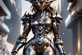 chibi, full body,((master piece),(highly detailed),(high quality)) Shiny oiled skin ,solo female , full body , very long hair , (shiny detailed suit:1.3) ,(full body mecha suit:1.5), full head masked, mecha mask , cool mask ,detailed mecha galss and mask, (light black suit:1.9) , so detailed shiny suit , detailed mecha maid clothes