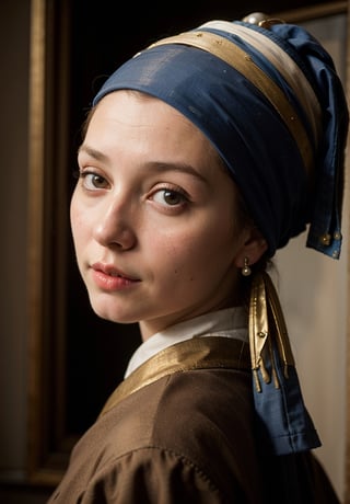 Johannes Vermeer, Girl with a Pearl Earring, 1665