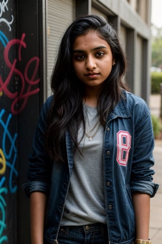 Zoe Patel, a rebellious and mysterious 16-year-old graffiti artist connected to Emily through a shared secret.