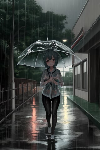 
a very wet rainy day
