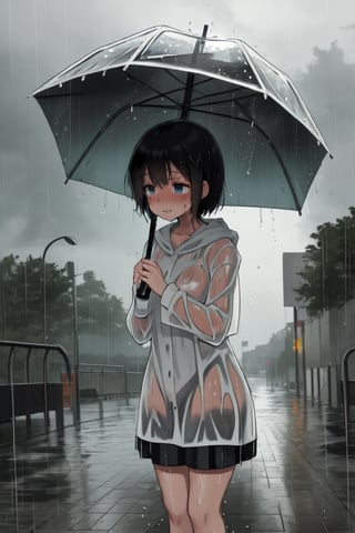 
a very wet rainy day
