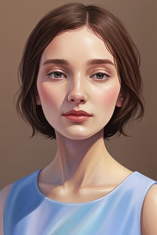 Frail, digital painting,