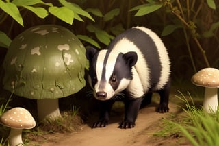 Badger, Badger, Badger, Badger
Badger, Badger, Badger, Badger
Badger, Badger, Badger, Badger
Mushroom, Mushroom

Badger, Badger, Badger, Badger
Badger, Badger, Badger, Badger
Badger, Badger, Badger, Badger
Mushroom, Mushroom

Badger, Badger, Badger, Badger
Badger, Badger, Badger, Badger
Badger, Badger, Badger, Badger
Mu-Mushroom

Badger, Badger, Badger, Badger
Badger, Badger, Badger, Badger
Badger, Badger, Badger, Badger
Aah, snake, aah, snake, snake! Snake! Ooooh, it's a snake!