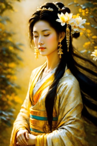 portrait of the goddess Kwan Yin