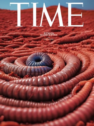 50 photorealistic cwormss, masterpiece, 8k, field depth, saturated colors
,time magazine