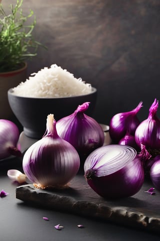 High quality, masterpiece, 4K, quality, Tyndall effect, RAW natural photo of (((perfect)))  onion, foodstyling, only one light cenital chimera, day advertising shooting, realistic photograph, sharp focus, depth of field, shoot, ,side shot, side shot, ultrahd, realistic, vivid colors, highly detailed, perfect composition, 8k, photorealistic concept art, soft natural volumetric cinematic perfect light,booth, food focus, black background
