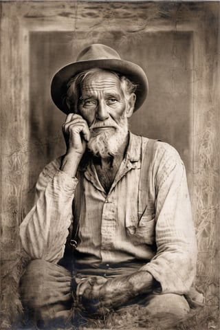 vogue mag theme, total nude, weathered,  elderly man, pen draw effect,  deep creases,  time-worn,  weather-beaten,  aged appearance,  rugged jawline,  thick salt-and-pepper beard,  stubble,  solitude etched on his face,  contemplative expression,  intense gaze,  visible signs of a life well-lived,  intricate network of scars and blemishes,  intricate mechanical structures peeking through damaged skin,  complex system of artificial nerves,  intertwining wires and circuits,  eyes filled with profound wisdom,  wrinkles etched deeply,  weariness evident in his features,  tears glistening in his eyes,  hyper-realistic portrayal,  close-up view emphasizing every detail, 