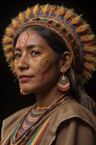 coya woman, from the bolivian highlands, folkloric dress of bolivia portrait, vintage, desaturated colors ,hd,8k, masterpiece, one light, realistic photography, hasselblad, raw, hiperrealism, medium format sensor camera, super prime cinema lens, 