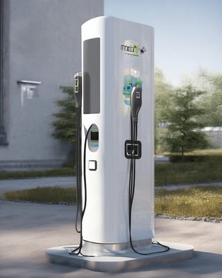 moderm electric recharge station
