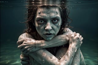 6 female zombies hugging underwater, disturbed souls, rotten zombies version, under_water, love and sadness,
, hd, 8k, masterpiece, one light, realistic photography, hasselblad, raw, hiperrealism, medium format sensor camera, super prime cinema lens, (((filtered light))) , concret background, 