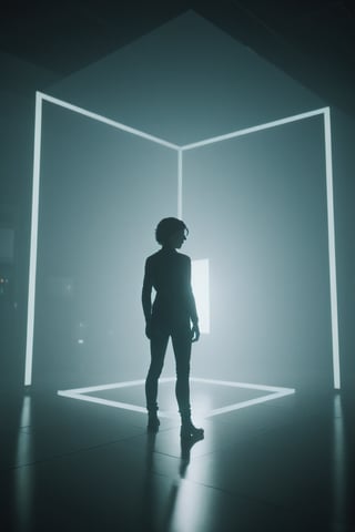 (Control game), remedy, by Sam lake, volumetric light, Movie Still