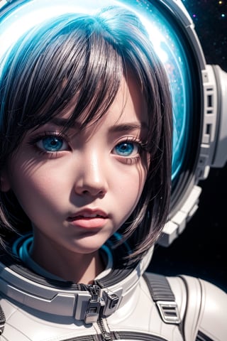 Anime girl floating in the air in spacesuit,wearing her helmet, portrait anime space cadet girl, girl in space,Ignorant and cute, Anime art wallpaper 8 K, style of anime4 K, Smooth anime CG art, Anime art wallpaper 4 K, Anime art wallpaper 4k, 4K anime wallpaper, render of a cute 3d anime girl, Anime wallpaper 4 k, Anime wallpaper 4K