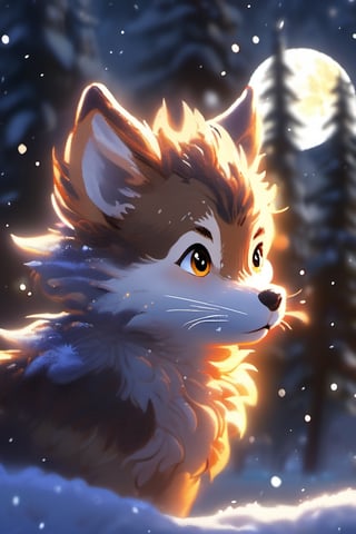 pixel art,34x34 pixel size,a cute wolf howls at the moon in the forest,howling at the moon,winter, (best quality:1.1), (masterpiece:1.2), high quality shadow, beautiful detailed, (high detailed skin, skin details), (wide_landscape, 8k), beautiful face, detailed eyes, depth of field, dramatic light, best quality, highres, best shadow, best illumination,Xxmix_Catecat,cat