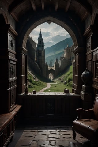 Cuarto de dondella celta, (ambientación a the Witcher y juego de tronos)