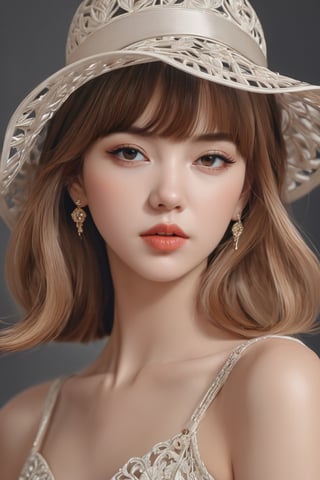 young Lalisa Manoban, style of Louise Dahl-Wolfe, Dslr Photo, (intricated detail:1.5),  8K,  RAW,  Trending on Artstation,  Artgerm,LinkGirl