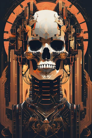 1 female demonic cyborg skull ( by Petros Afshar)
