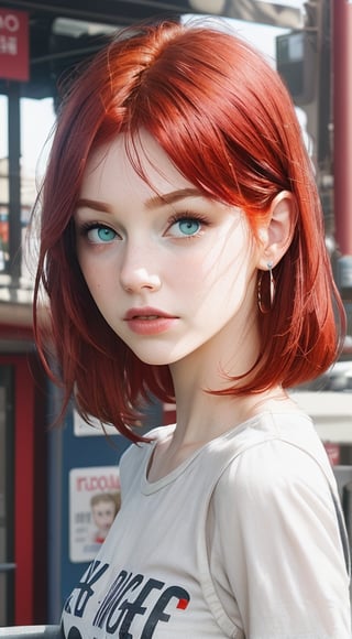 change to redhead