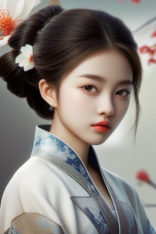 teen girl, realistic very beautiful, magnificent, masterpiece, portrait of beautiful girl, china style, intricate, elegant, highly detailed, majestic, digital photography
