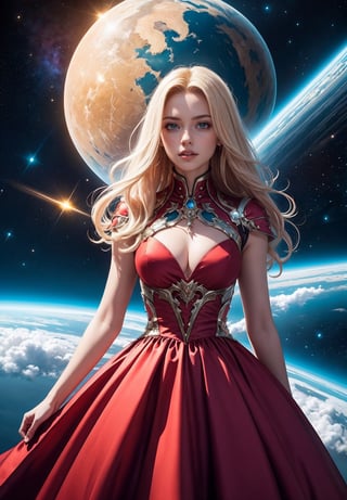 (masterpiece, high quality, best quality:1.3),
pupp1w11, long hair, blonde hair, perfect hair, nice body, ballgown,edgSciFi, wearing edgSciFi space suit, (in space)
extremely detailed, extremely intricate, fine texture, Extremely high-resolution details, detailed hair, sharp focus, (Epic scenery:1.05), (beautiful scenery:1.05), (detailed scenery:1.05), (intricate scenery:1.05), (wonderful scenery:1.05), vibrant colors,
, 
,red_(ballgown