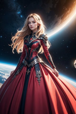 (masterpiece, high quality, best quality:1.3),
pupp1w11, long hair, blonde hair, perfect hair, nice body, ballgown,edgSciFi, wearing edgSciFi space suit, (in space)
extremely detailed, extremely intricate, fine texture, Extremely high-resolution details, detailed hair, sharp focus, (Epic scenery:1.05), (beautiful scenery:1.05), (detailed scenery:1.05), (intricate scenery:1.05), (wonderful scenery:1.05), vibrant colors,
, 
,red_(ballgown