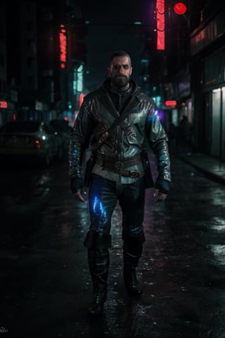 (photorealistic):1.3
(high quality, best quality):1.25, best aesthetic, dynamic pose view, beautiful | day | night | sunset | rain | aurora
editorial magazine photography of cyberpunk strong handsome hero 1man, holographic nylon sci-fi suit with laser gloves and holographic male boots, cyberpunk crowded street, heroic, brave, confident
male focus, uncompressed textures, .raw, incredibly absurdres, (ultra detailed), (((full height))), ufotable, capcom, valorant, blade runner, iridescent, vivid background, neon lights, reflections, real life,ActionFigureQuiron style,Tsar Ivan the Terrible,perfecteyes