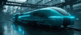 A plastic cyberpunk aqua glassy locomotive on rainy day (from alternate reality:1.4),
break,
break,
Noise: 50%,
break,
break,
(hyper future realistic style),
break,
break,
(Strength 6.0),
break,
break,
maglev trails,
break,
break,
movie still, cinestill, ,greg rutkowski