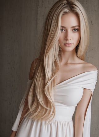 shoulder-length blonde hair,
best quality,masterpiece,detailed,16k,beautiful detailed face,beautiful detailed eyes,8k,female_solo,perfect body, perfect face, (full body shot), 1 beautiful woman, (colored shoulder-length Length hair), grey eye, pink skin, fog, day lighting, birch light, sun rays, volumetric light,Incrs, UnsheathingAKatanaMeme, full body,