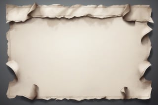 realistic ui frame,dirty white note paper style,empty,horror-survival game,utral detailed