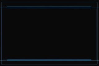 blowing blue line ui frame,black background