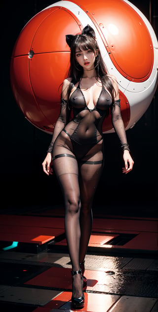 RED cloths, black pantyhose, excitement, symmetry, perfect composition, surreal, hyper detailed, 8k, high quality, front view, epic instagram, artstation, hyper detailed intricate detail, unreal engine, intricate detail, splash screen, complementary colors, concept art, 8k , heavy strokes, splash art, full height, full body focus,dynamic poses,body stocking, 