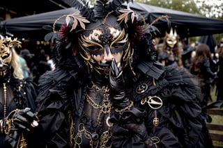 Bizarre gothic masquerade