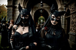 Bizarre gothic masquerade