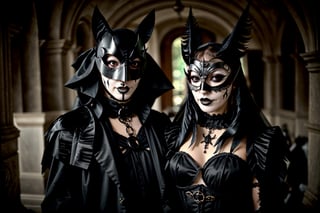 Bizarre gothic masquerade