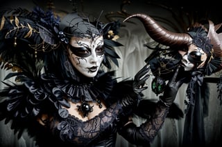 Bizarre gothic masquerade