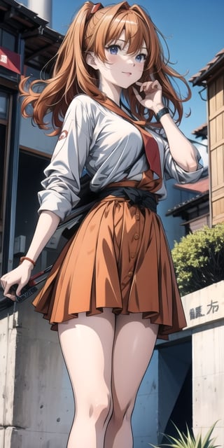 asuka, orange_hair,1girl